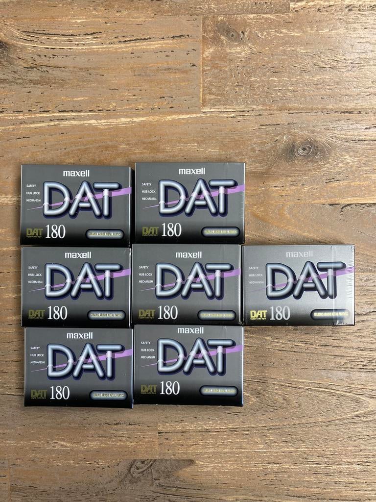 Maxell Dat Digitale Audio Cassette, Hoogdstraat 71a, 2 t/m 25 bandjes, Overige genres, Ophalen of Verzenden