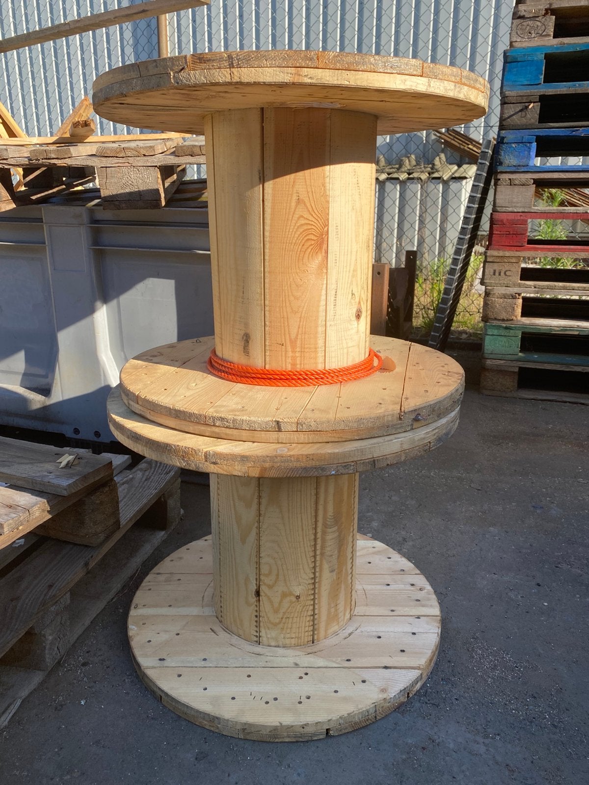 Haspel hout, Ophalen, Zo goed als nieuw