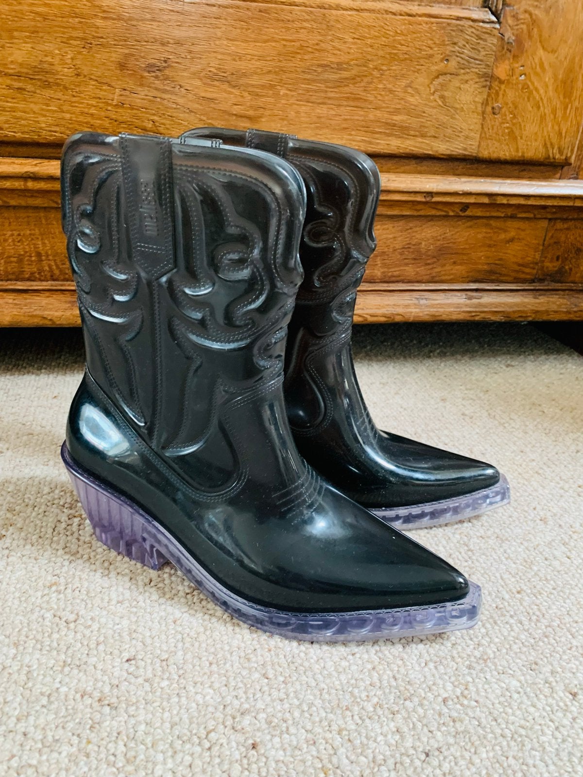 Melissa laarzen maat 41, Kleding | Dames, Zwart, Lage of Enkellaarzen, Nieuw, Ophalen of Verzenden