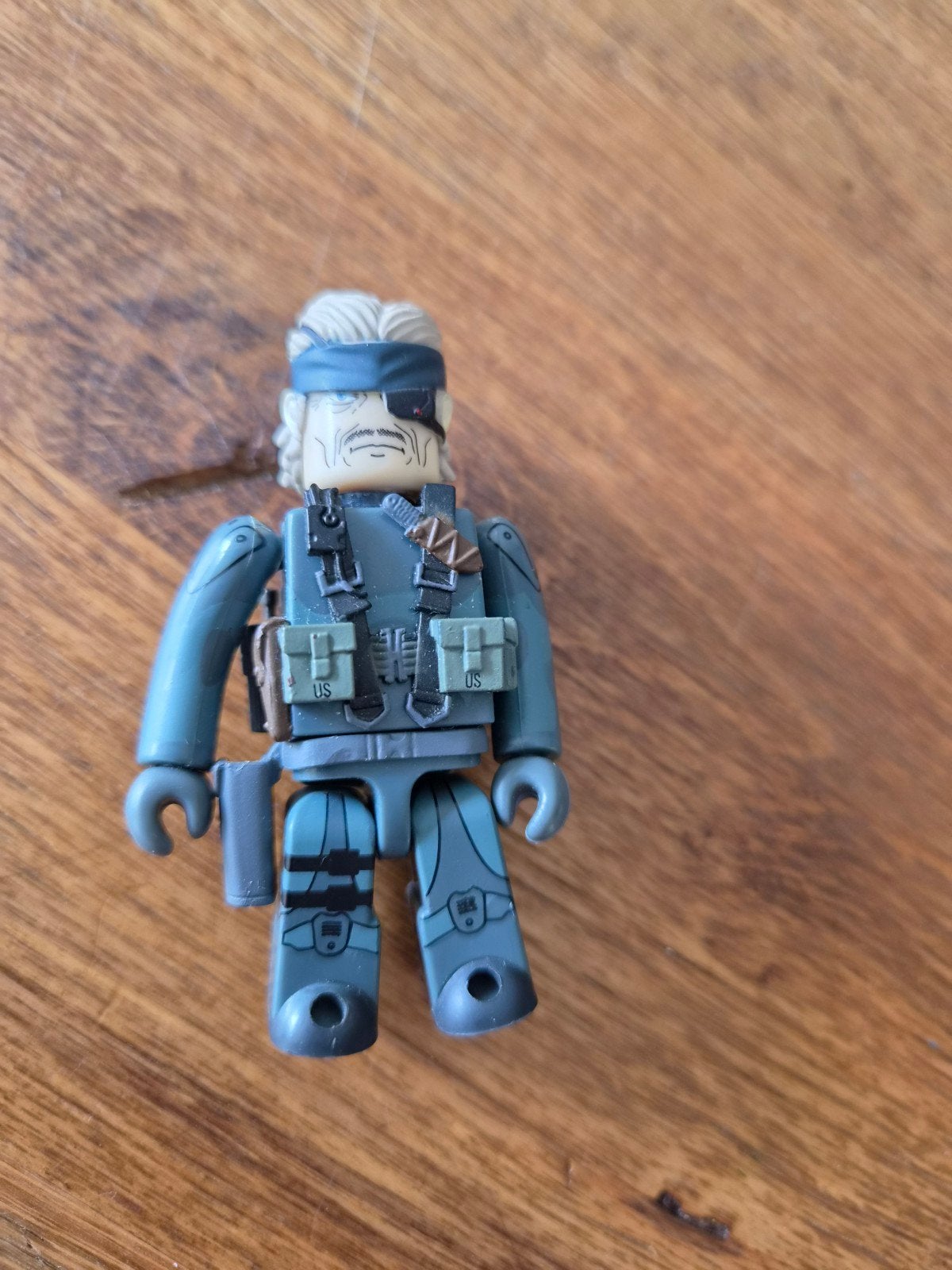 Medicom Toy Kubrick - Metal Gear Solid 4 - Old Snake, Ophalen of Verzenden, Zo goed als nieuw