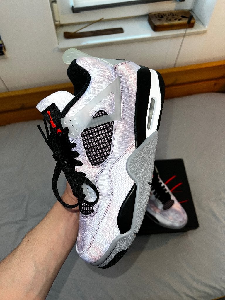 Jordan 4 Retro Zen Master (US 9,5 / EU 43), Kleding | Heren, Overige kleuren, Nike Jordan, Nieuw, Ophalen of Verzenden