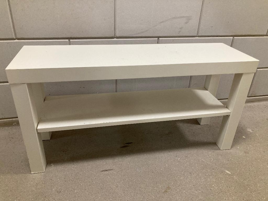 Bijzettafel, Gebruikt, 55 tot 75 cm, Rechthoekig, Hout