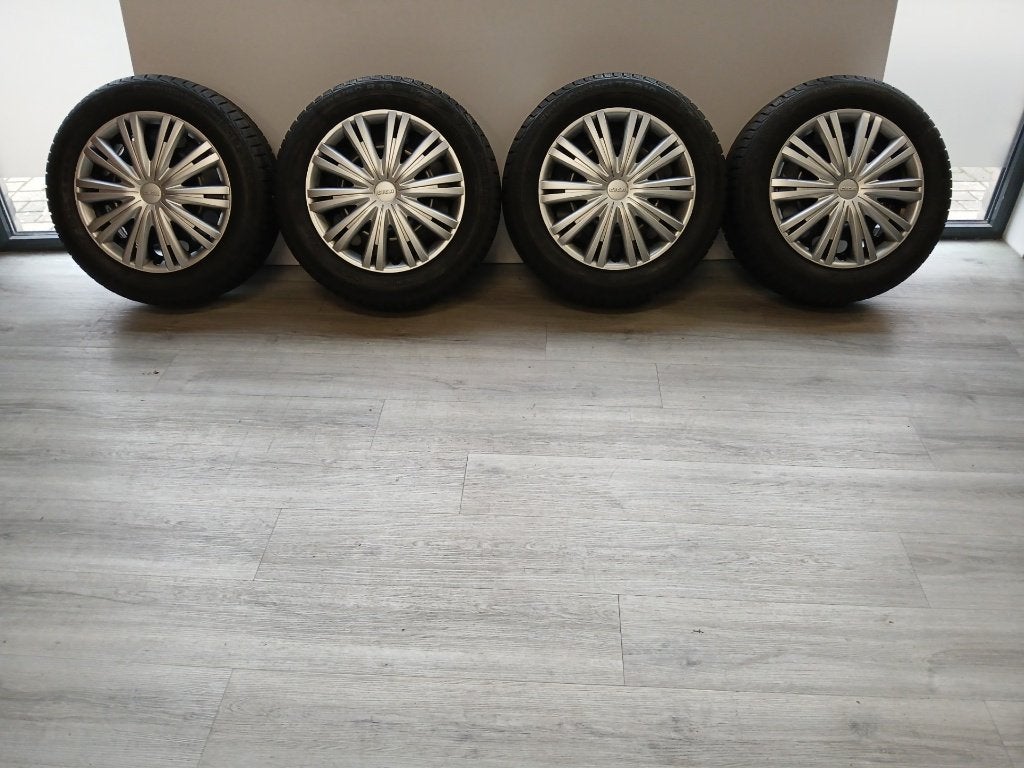 Winter Wielenset Peugeot 2008 2013-2019 16INCH staal!!, Auto-onderdelen, Ophalen, Gebruikt, 16 inch, Winterbanden