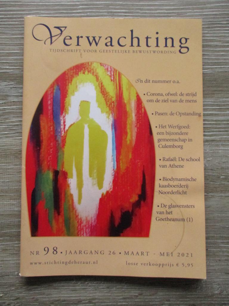 Verwachting. Tijdschrift voor geestelijke bewustwording nr, Ophalen of Verzenden, Gelezen, Overige onderwerpen, Achtergrond en Informatie