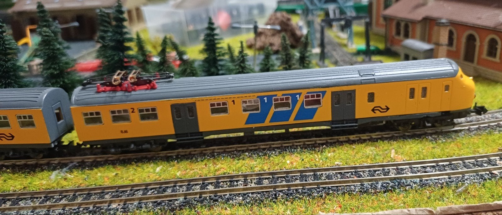 NS Plan V Treinstel - DCC-digitaal, Gelijkstroom, Verzenden, NS, Gebruikt