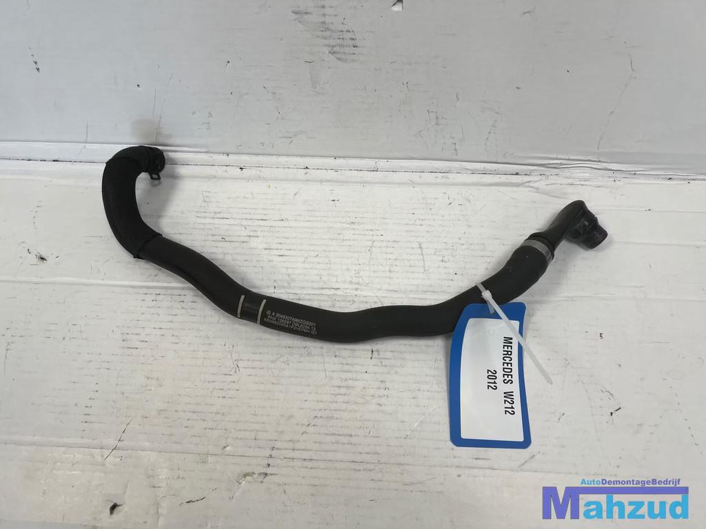 MERCEDES E KLASSE W212 2.2 Koelvloeistof Slang A2048307496, Auto-onderdelen, Airco en Verwarming, Gebruikt, Mercedes-Benz AG, Mercedes-Benz