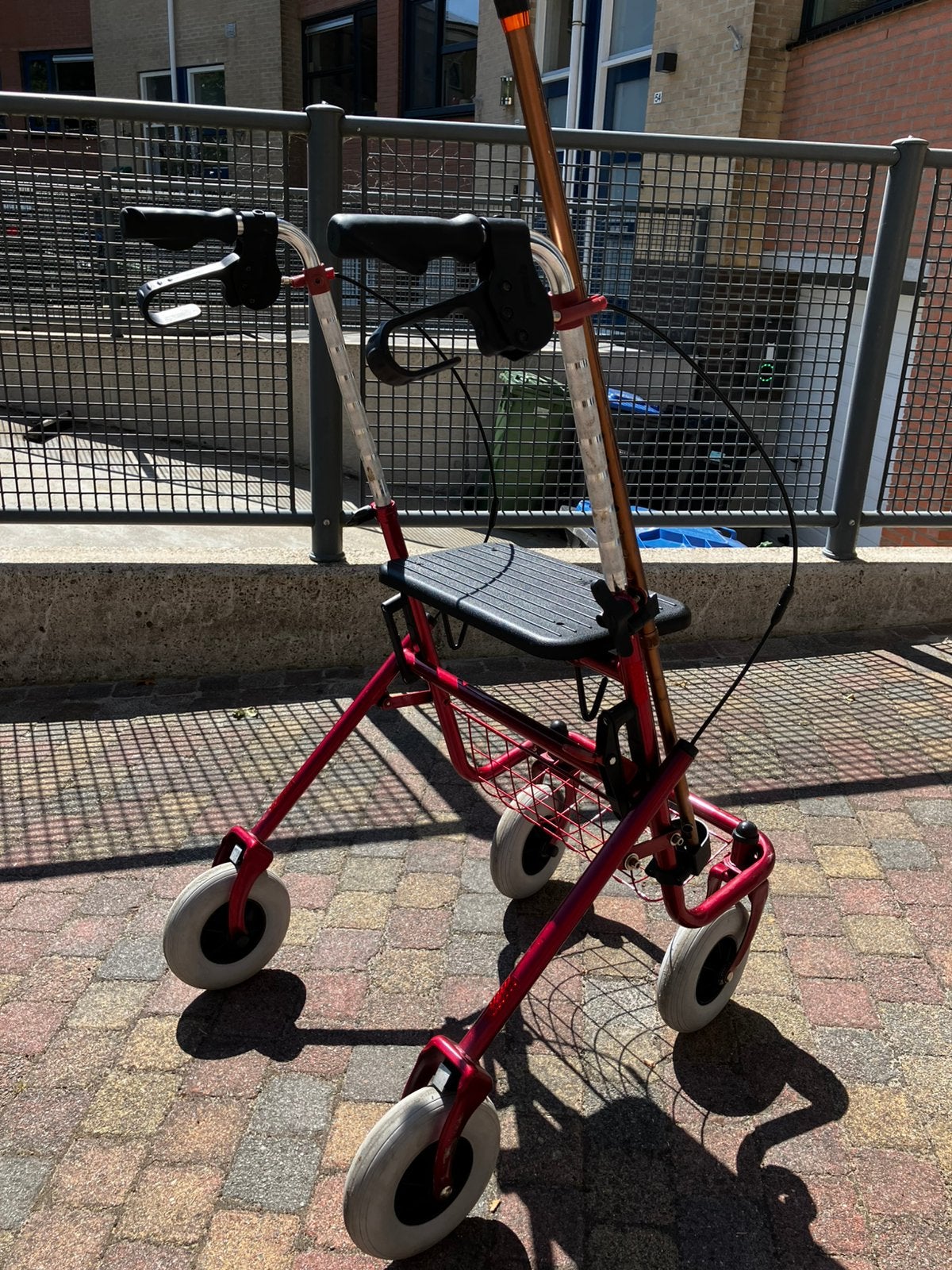 Rollator (inklapbaar), Ophalen, Opvouwbaar, Zo goed als nieuw