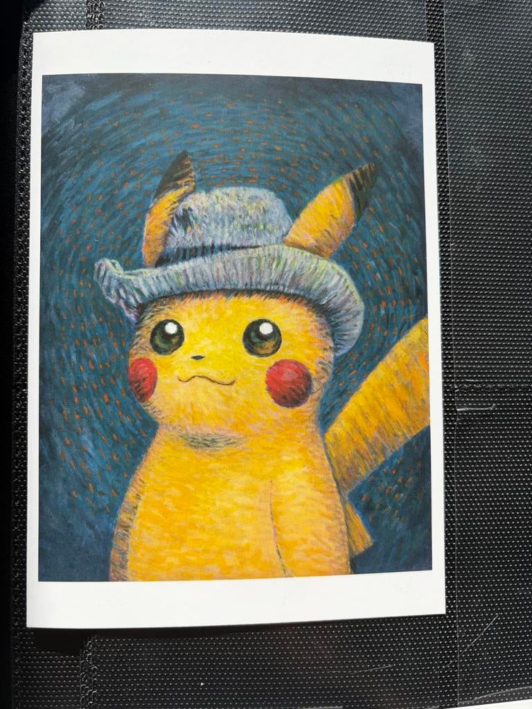 Pokemon Van Gogh Ansichtkaarten Set - Pikachu & Meer, Ophalen, 1980 tot heden, Ongelopen