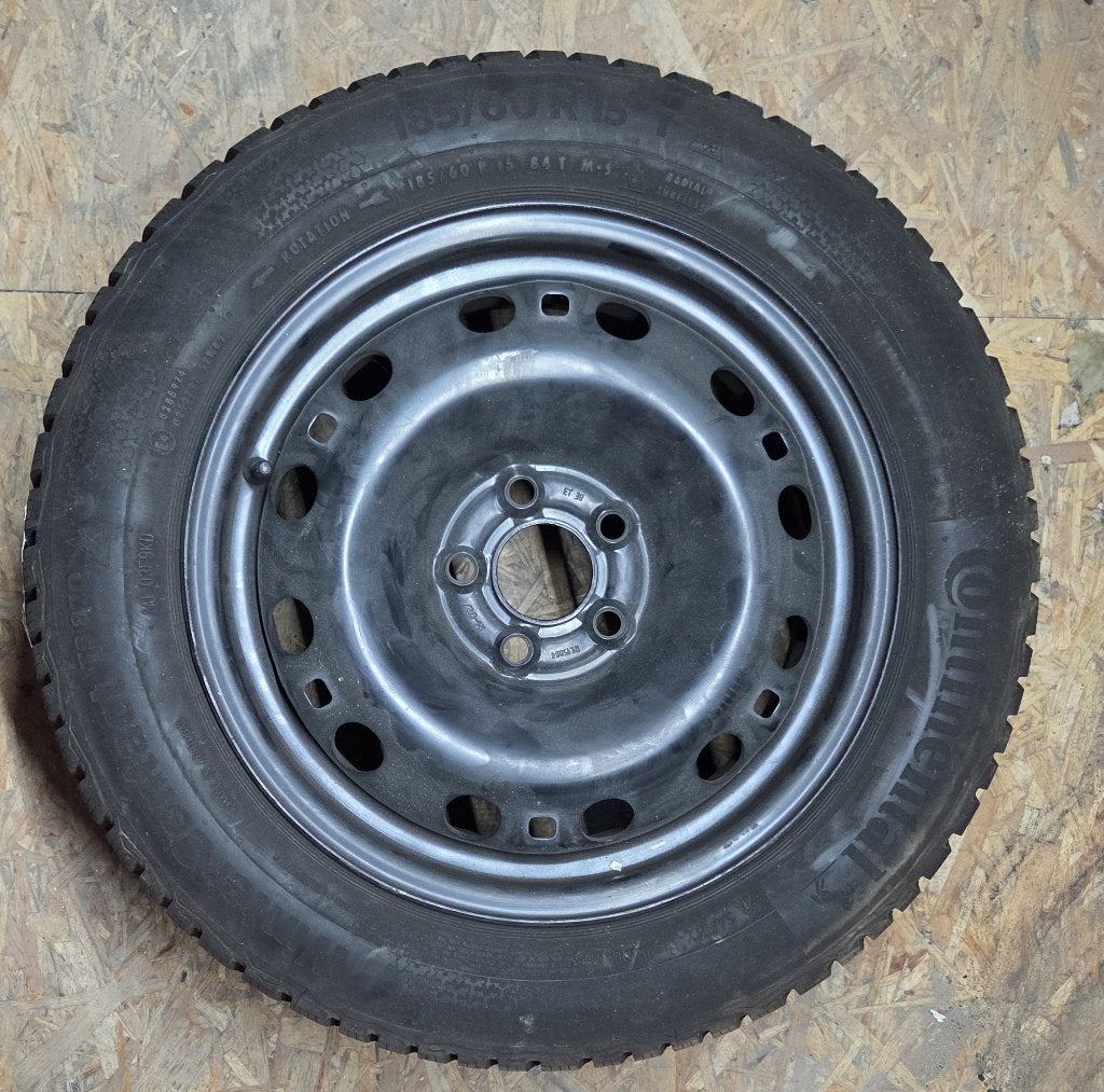 15 Inch WintersetVoor VW Polo, Audi A1 of Seat Ibiza, Ophalen, Gebruikt, Seat