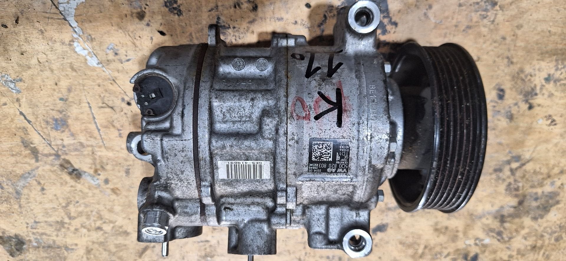 Originele Aircopomp VW Golf 7 / Polo / Audi A3 / Leon - 5Q0, Gebruikt, -, Volkswagen, -