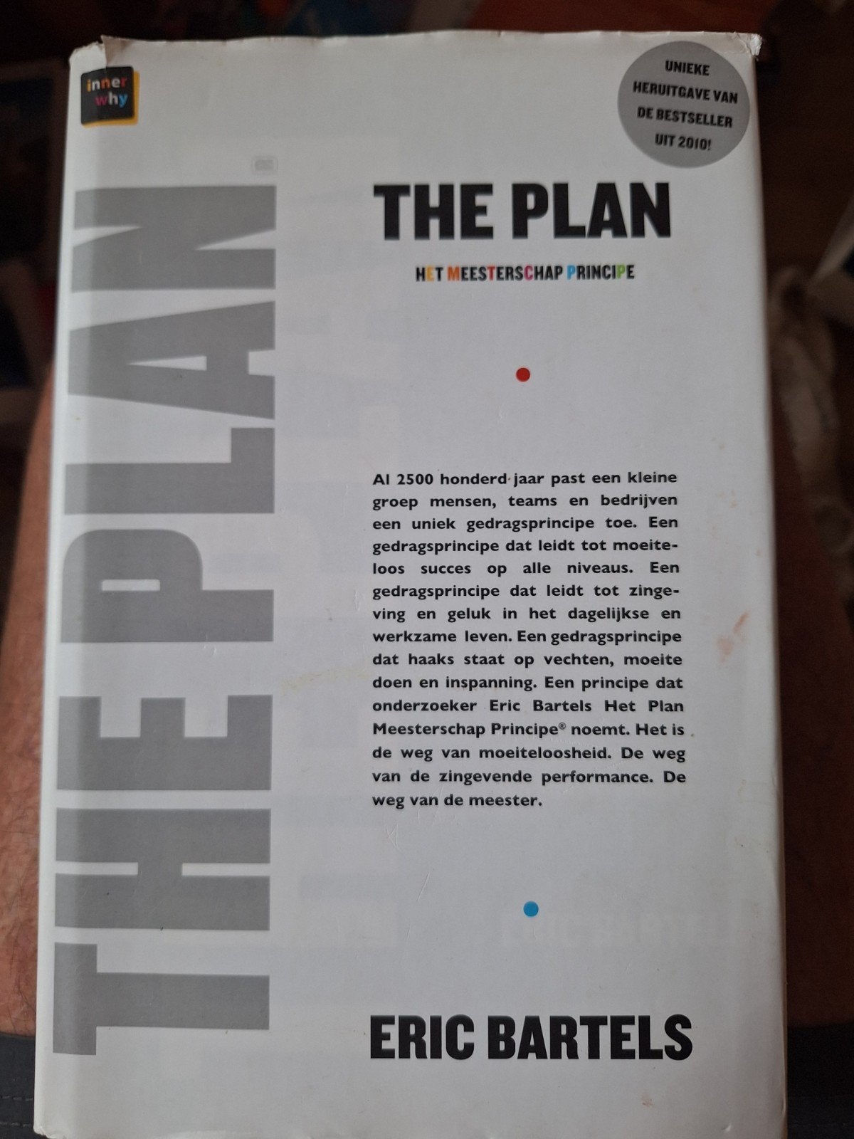 The Plan Eric Bartels ZGAN, Ophalen of Verzenden, Zo goed als nieuw, Management