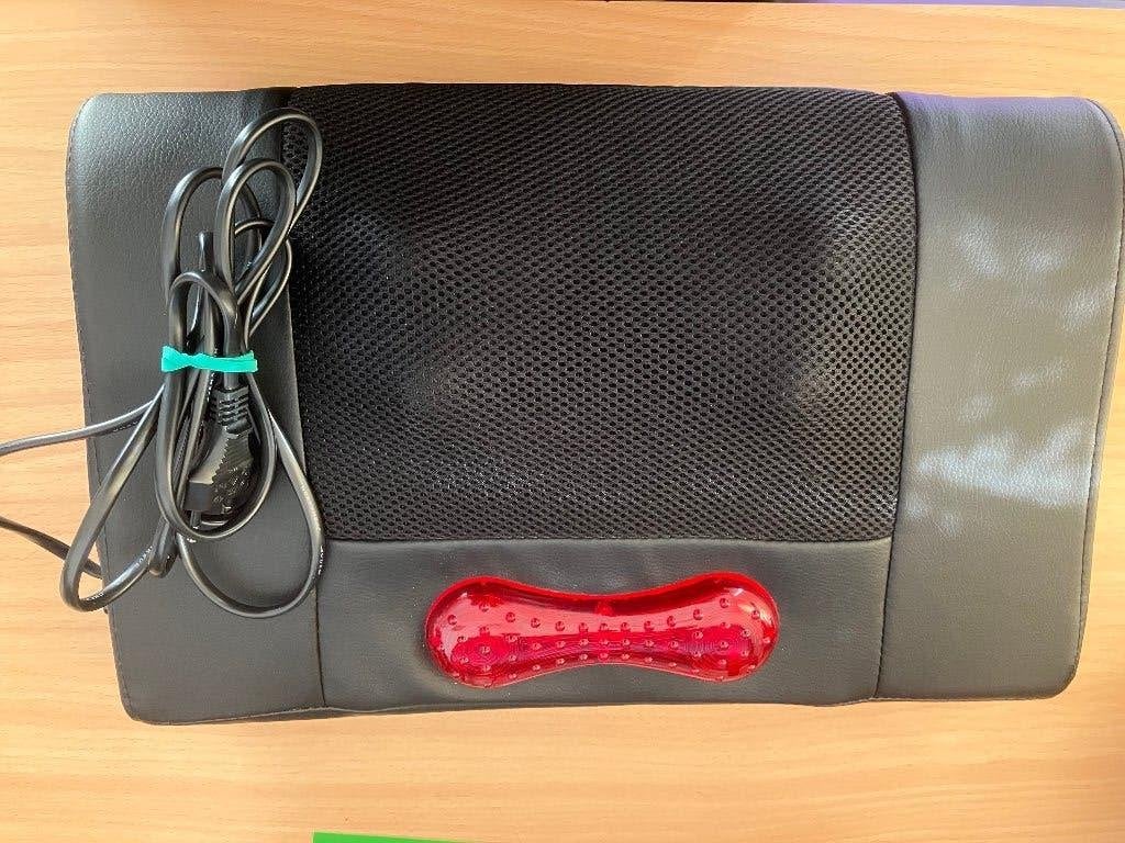 electrische massage kussen met infrarood, Ophalen of Verzenden, Zo goed als nieuw, Massagestoel of Kussen