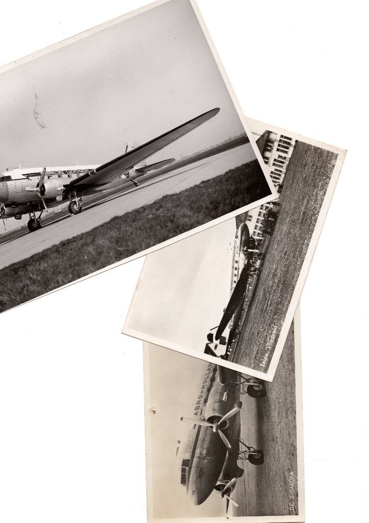 Douglas DC-3 Dakota, Verzamelen, Luchtvaart en Vliegtuigspotten, Ophalen of Verzenden, Gebruikt, Kaart, Foto of Prent