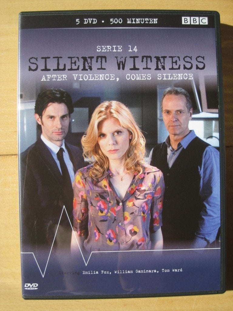 DVD box Silent witness seizoen 14, Cd's en Dvd's, Vanaf 16 jaar, Ophalen of Verzenden, Zo goed als nieuw, Detective en Krimi