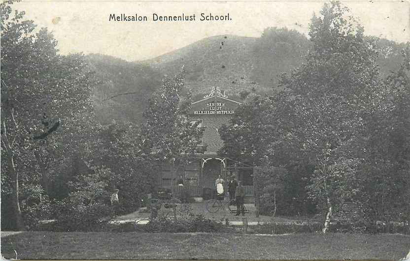 300-434-007 Schoorl Melksalon Dennenlust, Verzenden, Voor 1920, Noord-Holland