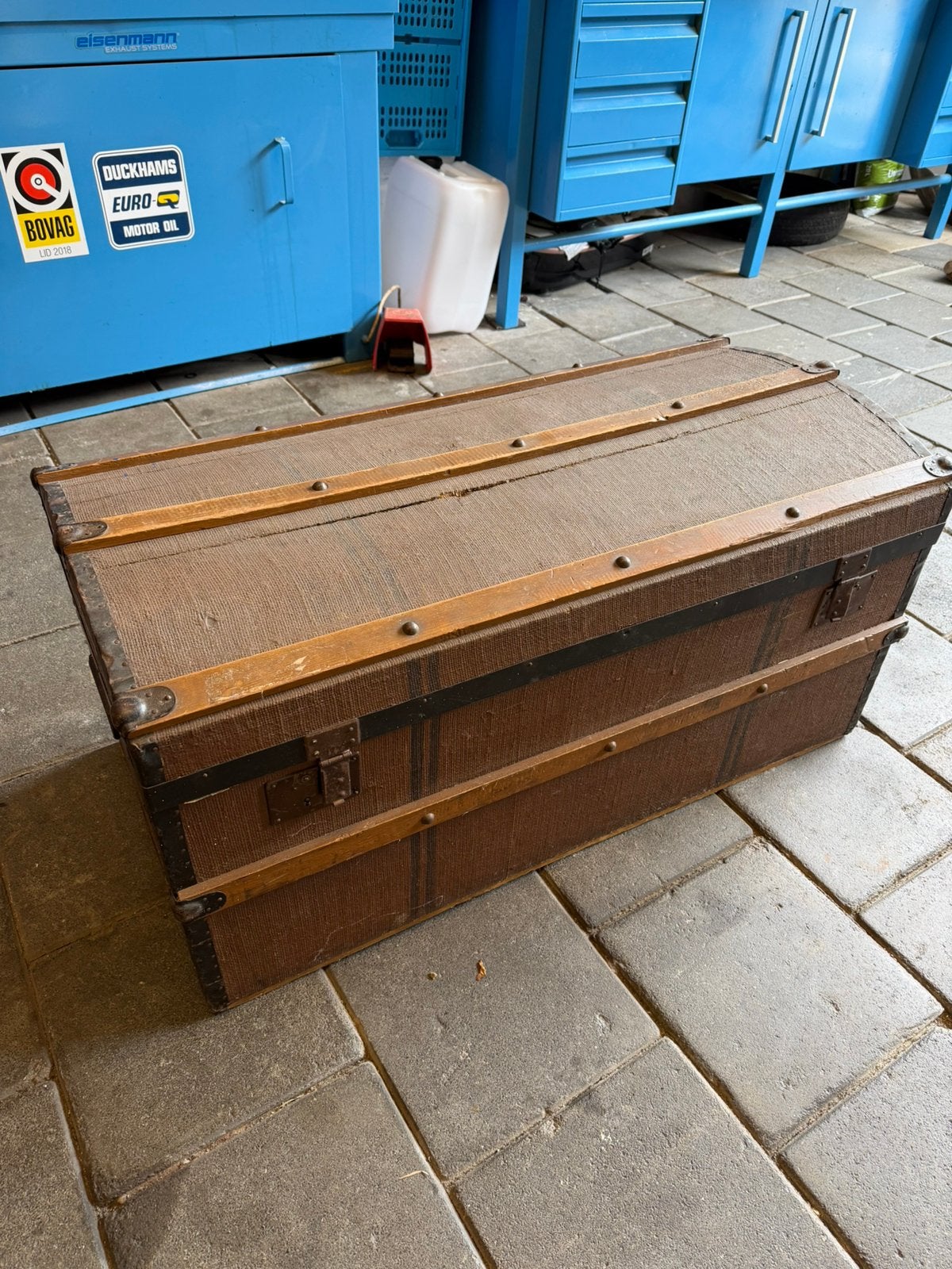 Grote en kleine schatkist deken kist verkleed kist, Ophalen, Zo goed als nieuw, 50 tot 100 cm, Minder dan 50 cm