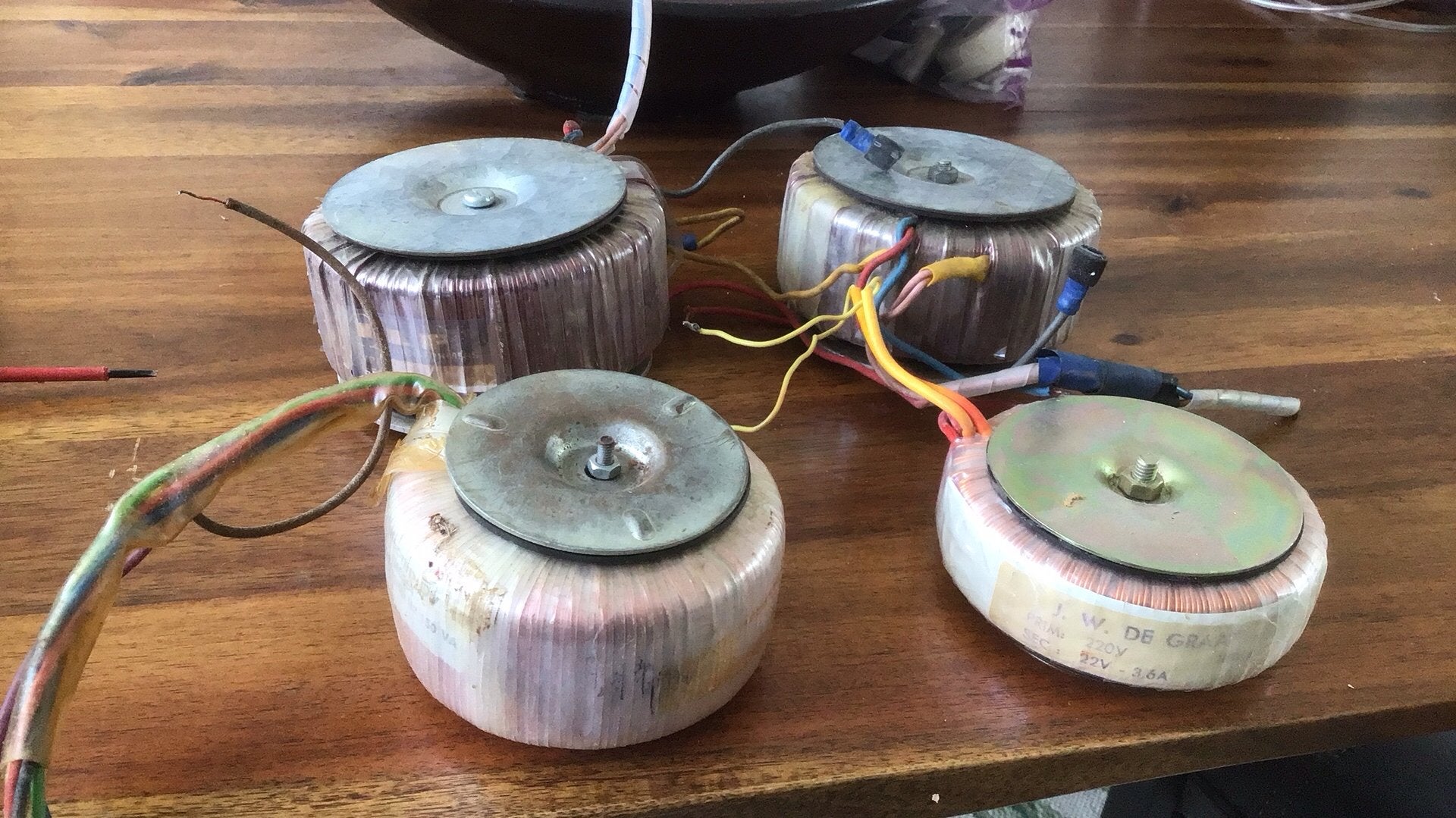 Diverse Ringkerntrafo's, Ophalen of Verzenden, Gebruikt