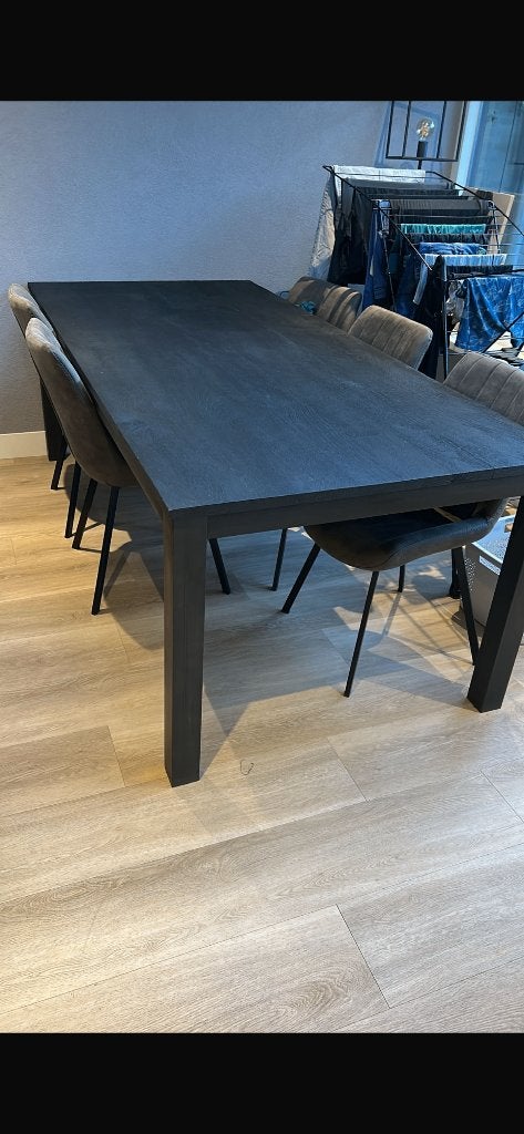 Tafel, Huis en Inrichting, Tafels | Eettafels, Ophalen, 100 tot 150 cm, Mooi, Zo goed als nieuw
