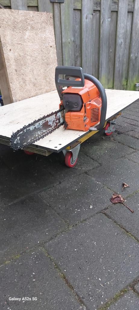 Husqvarna kettingzaag 55, Ophalen of Verzenden, Gebruikt