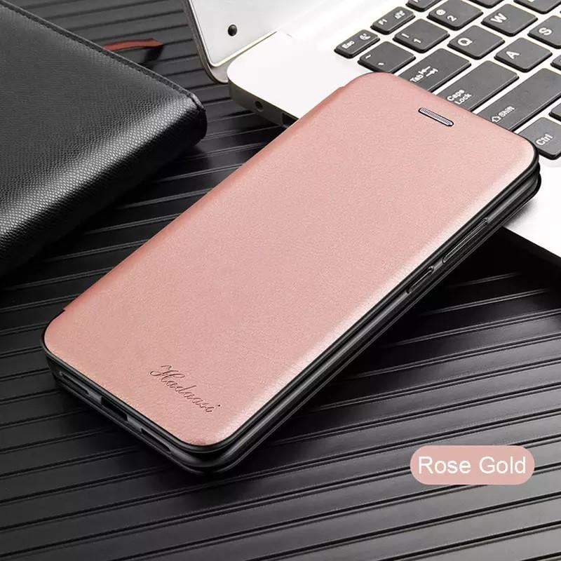 Flip Case Set met Kaarthouder voor Galaxy S10 Lite _RozeGoud, Verzenden, Nieuw, Hoesje of Tasje