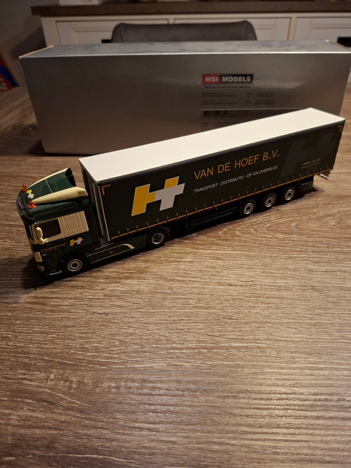 wsi Daf xf spacecab VAN DE HOEF, Ophalen of Verzenden, Zo goed als nieuw, Bus of Vrachtwagen, Wsi