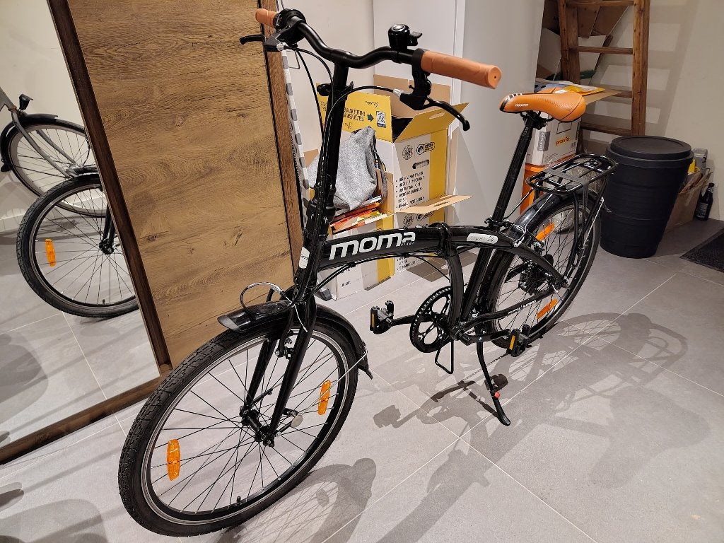 Vouwfiets Moma 24 Light Zwart