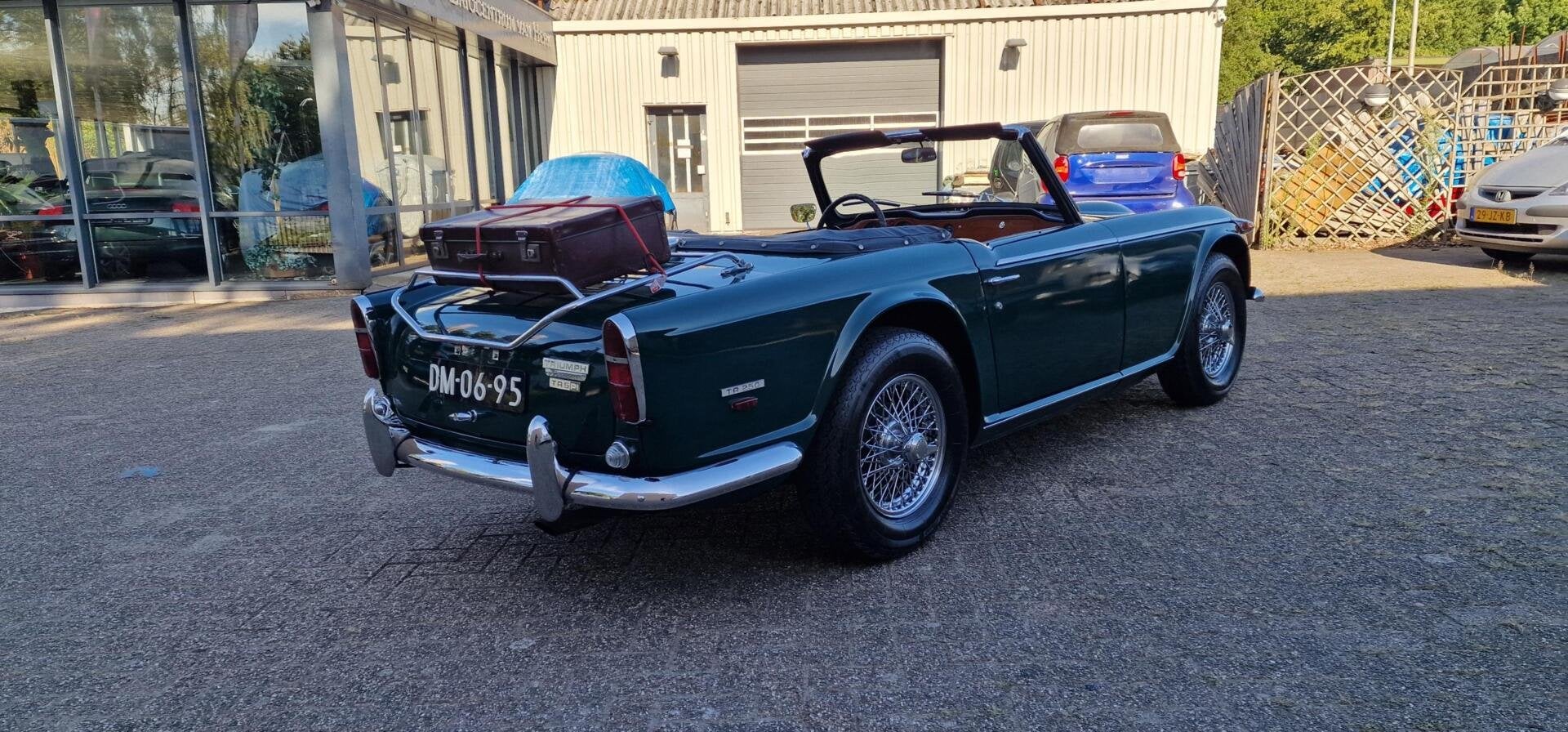 Triumph TR5 / TR250 Soft Top/OVERDRIVE/CHROOM SPAAKWIELEN, foto 3