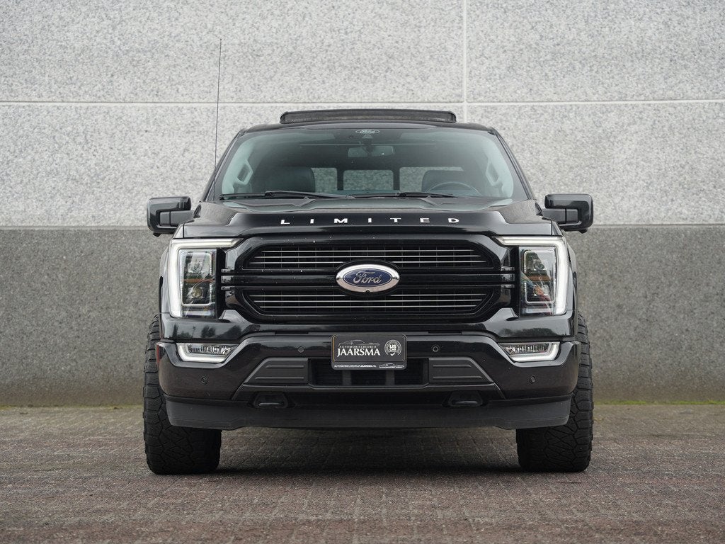 Ford USA F-150 Limited 430pk PowerBoost Full Hybrid SuperCre, Auto's, Ford Usa, Automaat, Gebruikt, Euro 6, Blauw