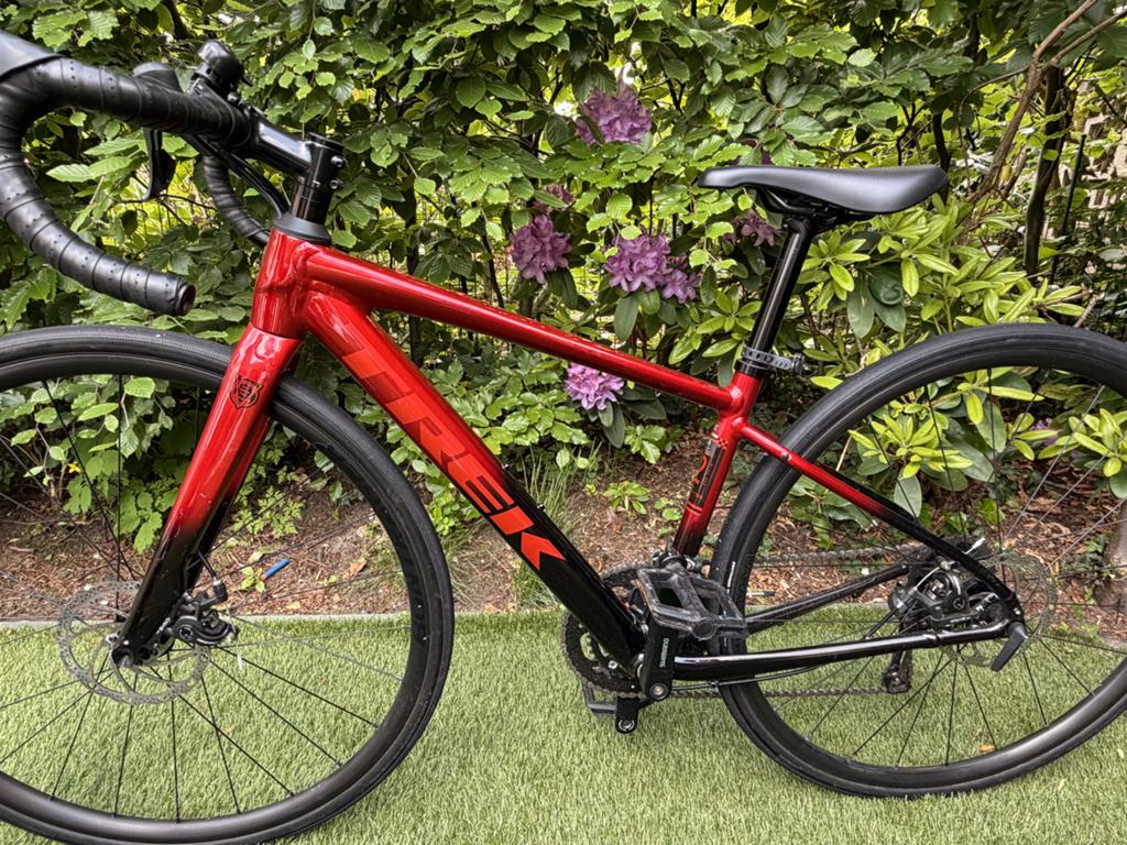 Stoere racefiets Trek Domane AL 2 racefiets - 44cm, Fietsen en Brommers, Fietsen | Racefietsen, Minder dan 10 versnellingen, Heren