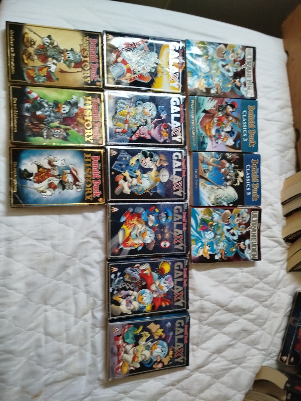 Donald Duck History pockets, Premium, Super Donald, Galaxy, Boeken, Meerdere stripboeken, Ophalen of Verzenden, Gelezen, Donald Duck