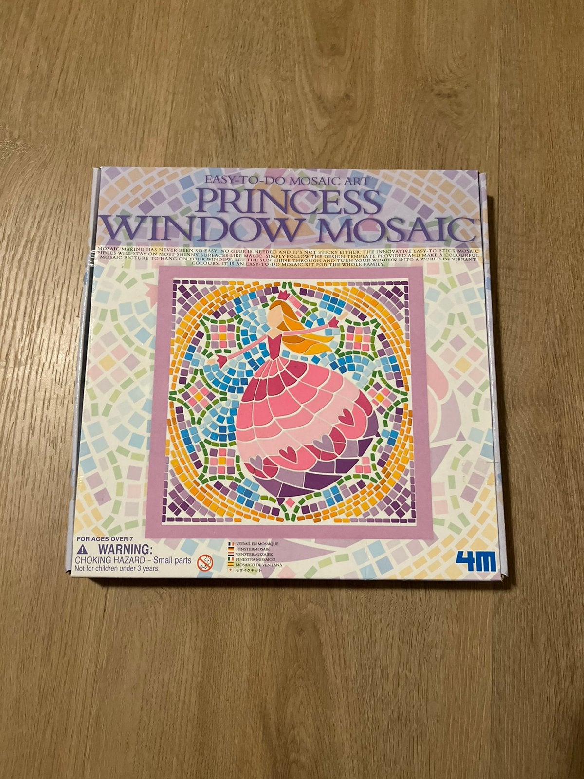 Window mosaic knutselset meisje, Ophalen of Verzenden, Zo goed als nieuw