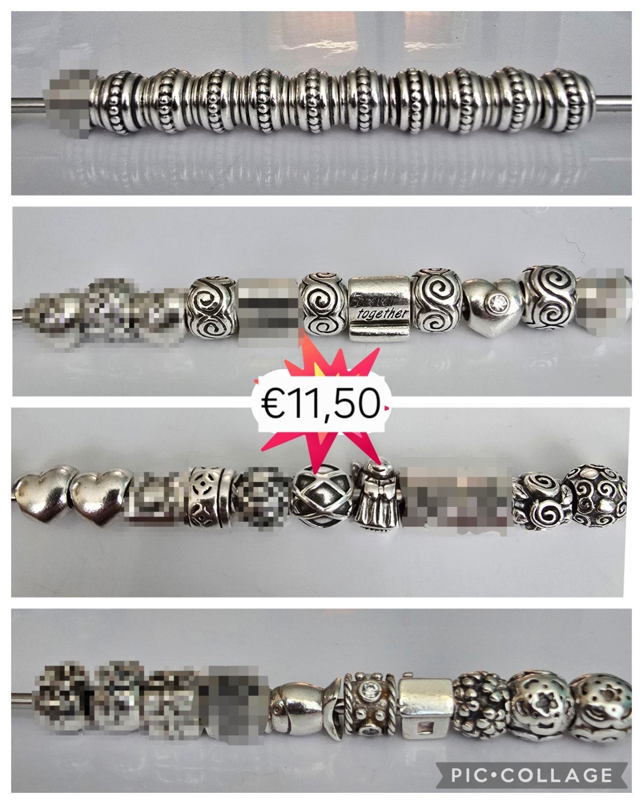 🍁 Herfstsale 🍁 héél veel Pandora bedels zilver/goud, Ophalen of Verzenden, Zo goed als nieuw, Zilver, Pandora