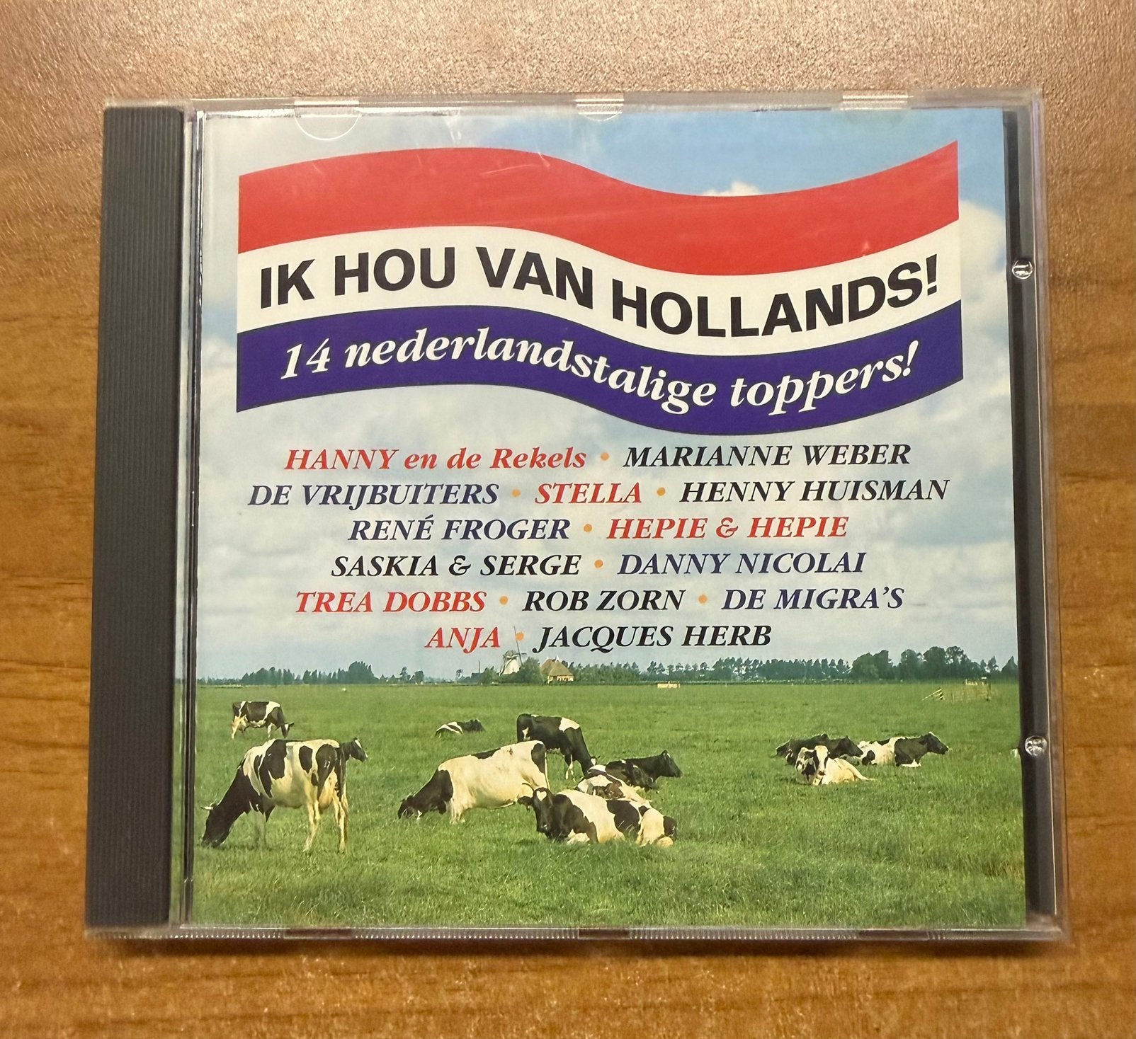 IK HOU VAN HOLLANDS! 14 NEDERLANDSTALIGE TOPPERS  CD, Ophalen of Verzenden, Zo goed als nieuw, Levenslied of Smartlap