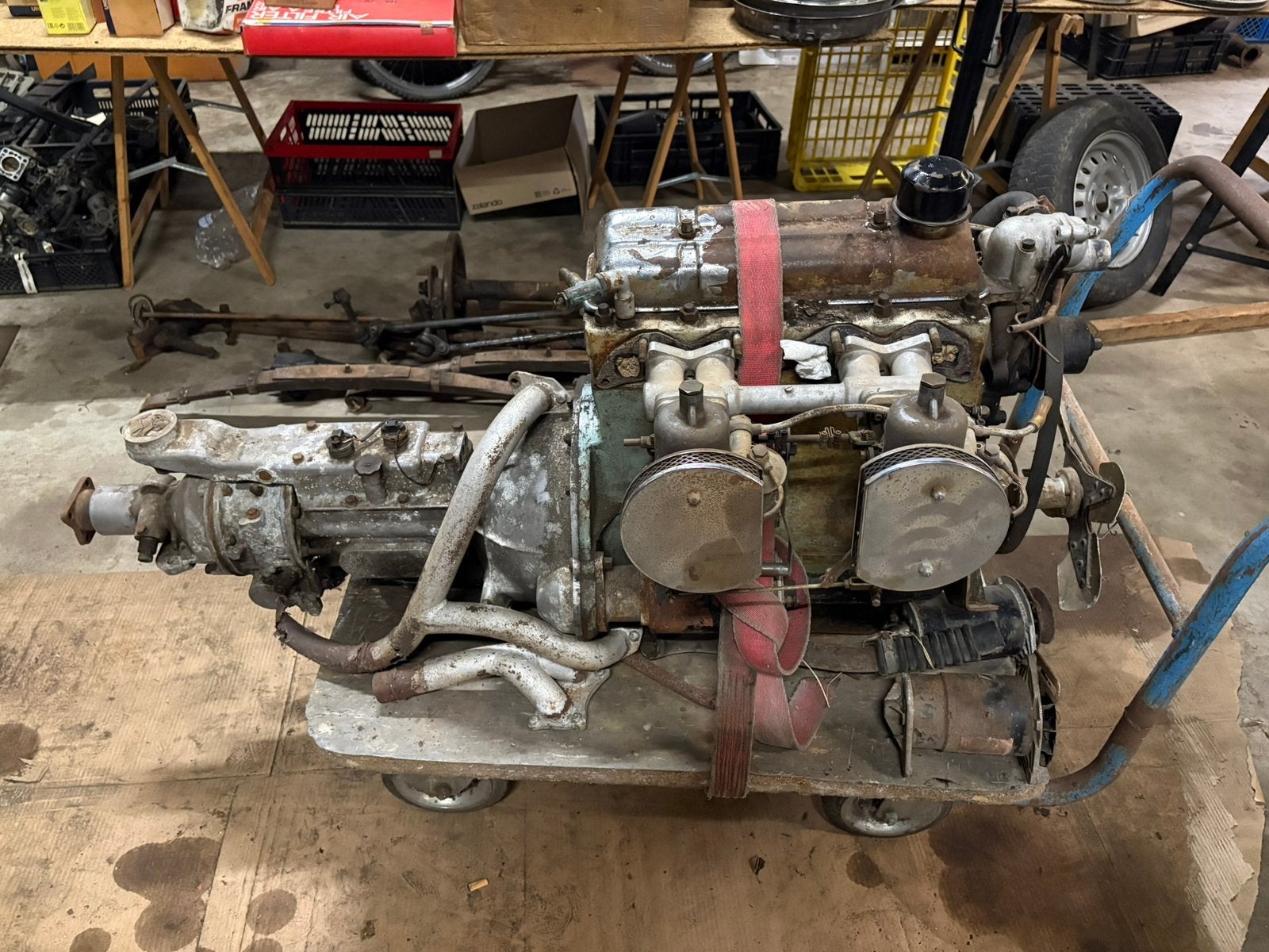 Triumph TR2 small mouth 1955 project!, foto 10