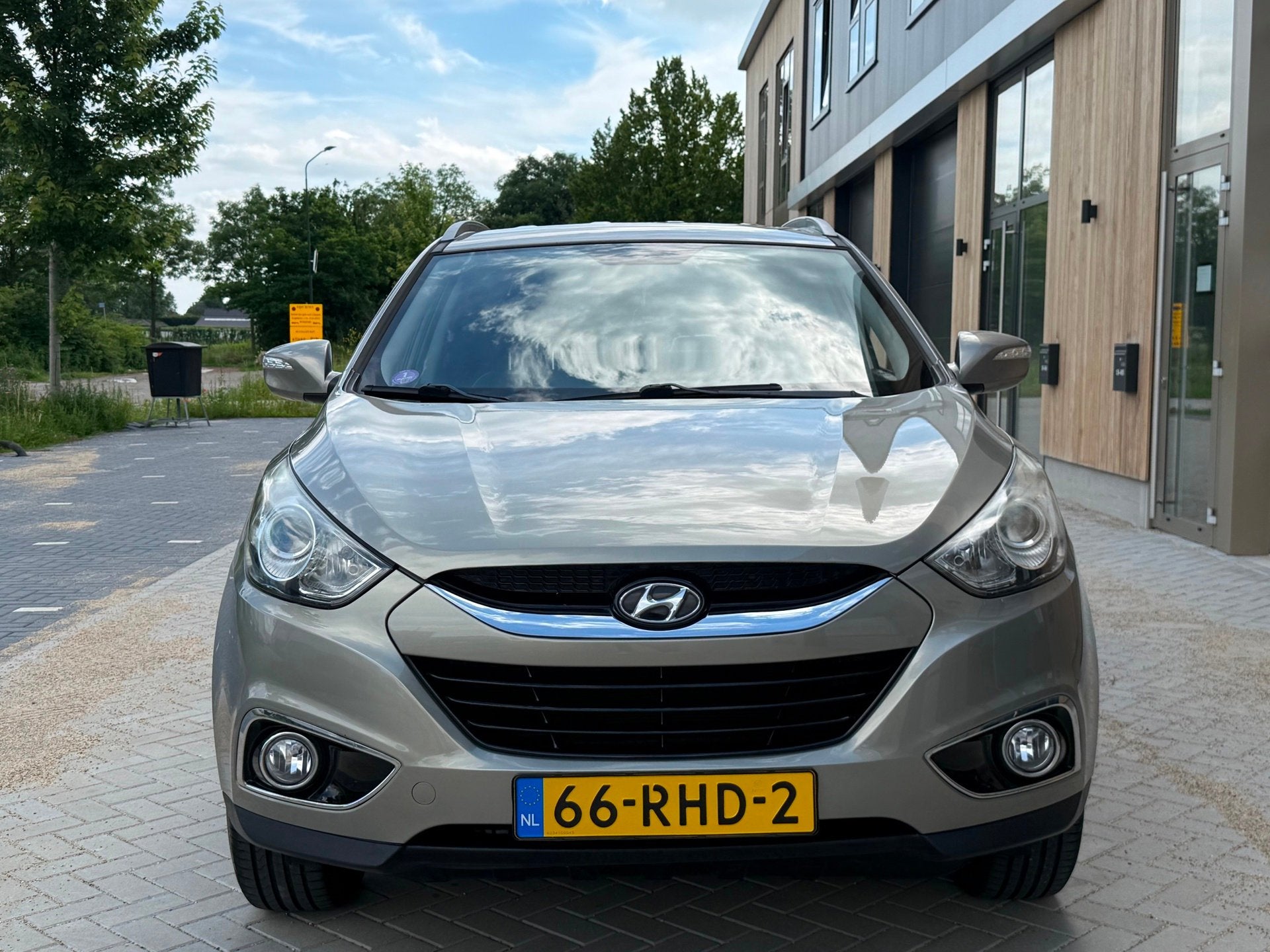 Hyundai IX35 2.0i Style 163PK (bj 2011) AUTOMAAT|CLIMA|CRUIS, Auto's, Stof, Gebruikt, Zwart, 4 cilinders