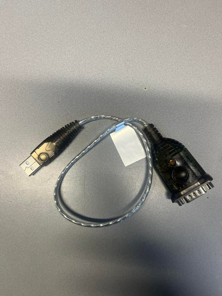 Seriële Kabel RS232 adapter DB9, Ophalen of Verzenden, Zo goed als nieuw