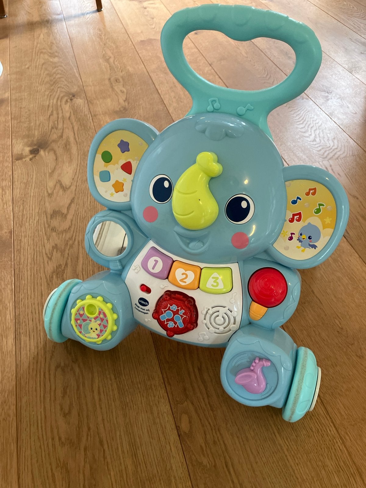 VTech Baby Walker Olifant - Interactieve Loopwagen, Ophalen, Gebruikt, 6 maanden tot 2 jaar