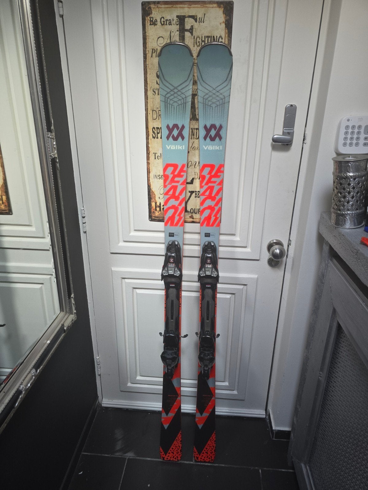 173 cm VOLKL DECON 72 NP 1000 EURO, Overige merken, 160 tot 180 cm, Ophalen of Verzenden, Zo goed als nieuw