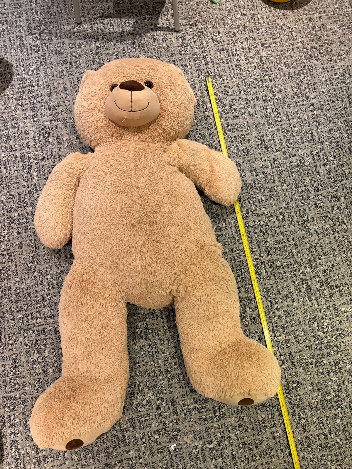 Grote knuffelbeer - 150 cm, Kinderen en Baby's, Speelgoed | Knuffels en Pluche, Ophalen, Gebruikt, Beer, Bruin