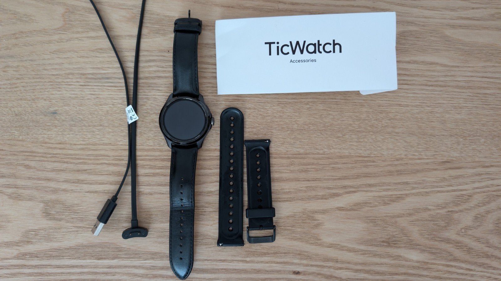 Ticwatch 3 pro, Ophalen, Zwart, Android