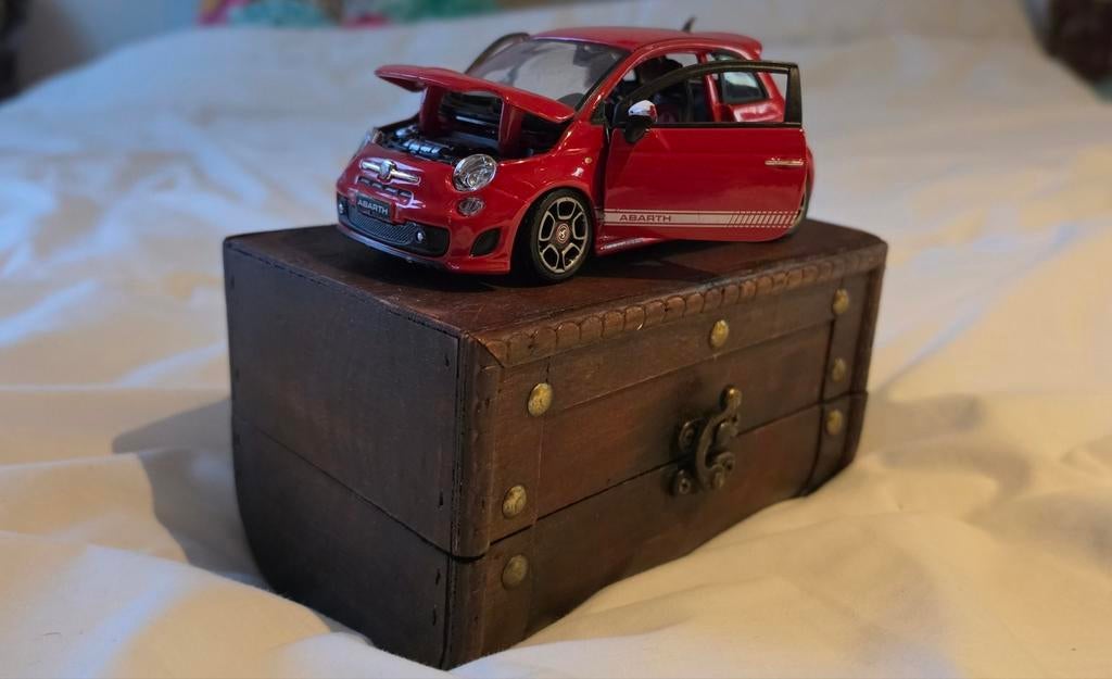 Model Fiat 500 Abarth, Ophalen, Minder dan 50 cm, Minder dan 50 cm, Zo goed als nieuw
