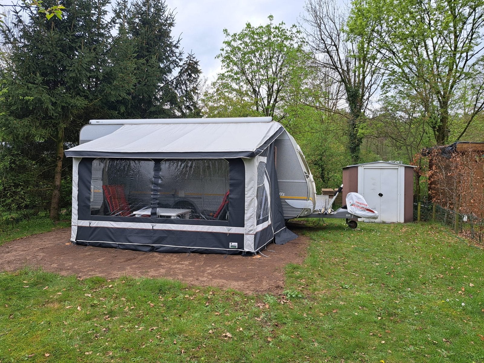Wintertent -voortent Hypercamp, Ophalen, Gebruikt