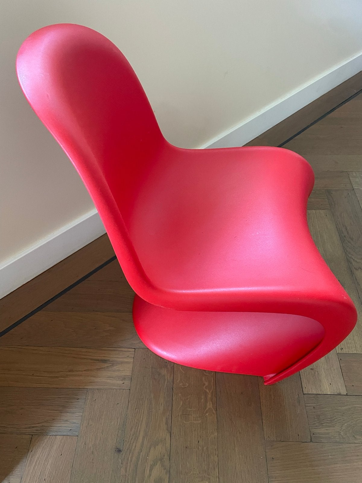 Rode Panton Chair - Vintage Design Stoel kind, Ophalen, Stoel(en)