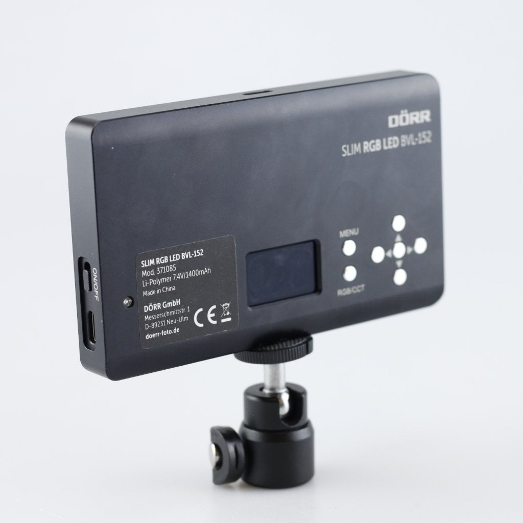 DORR Slim RGB Led BVL-152 Camera Lamp, Flex Ltd., Gebruikt, https://flex.com/contact-us, Nobelstraat 10, 5807 GA Oostrum LB, Limburg, Nederland