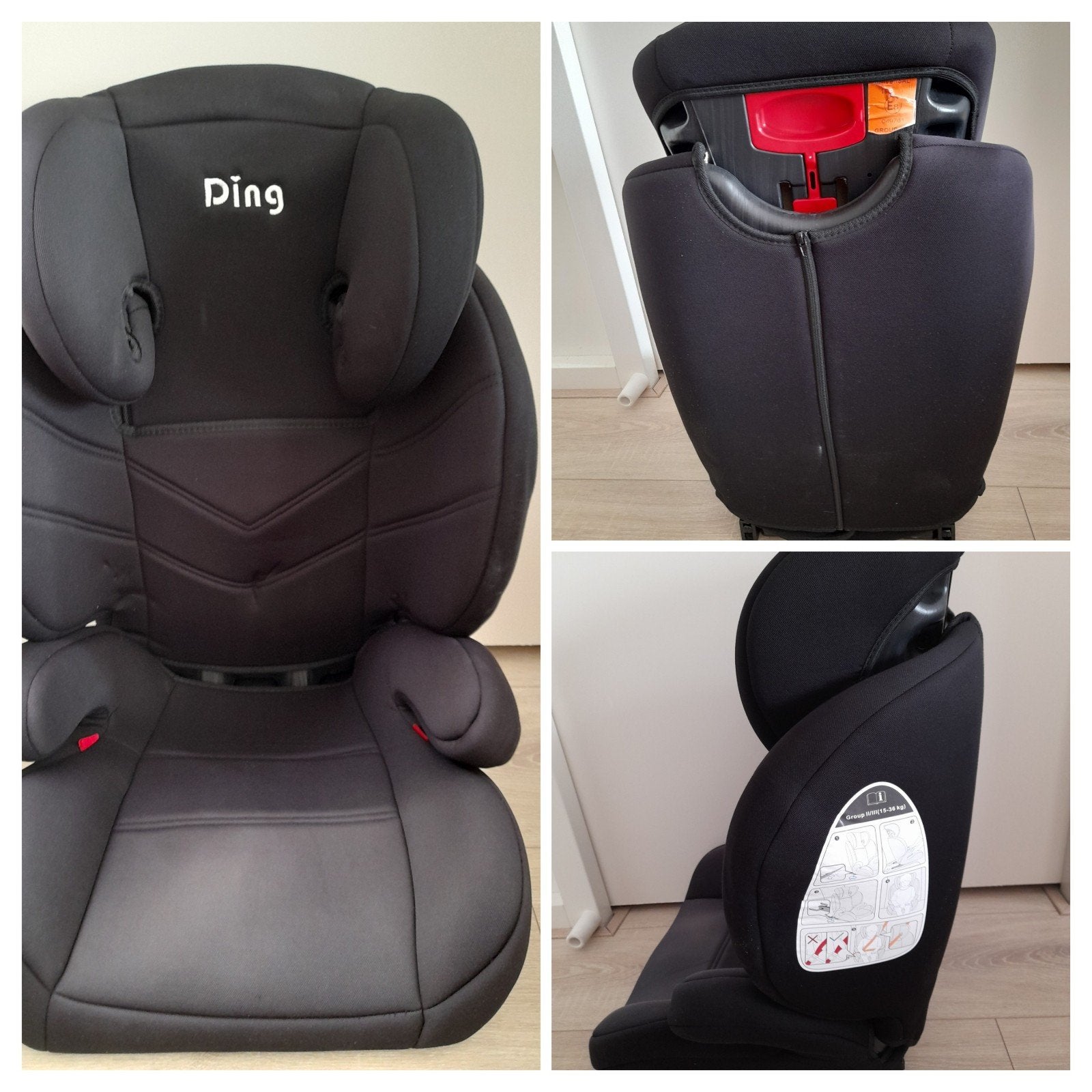 Autostoeltje met isofix, 15 t/m 36 kg, Ophalen, Overige merken, Gebruikt