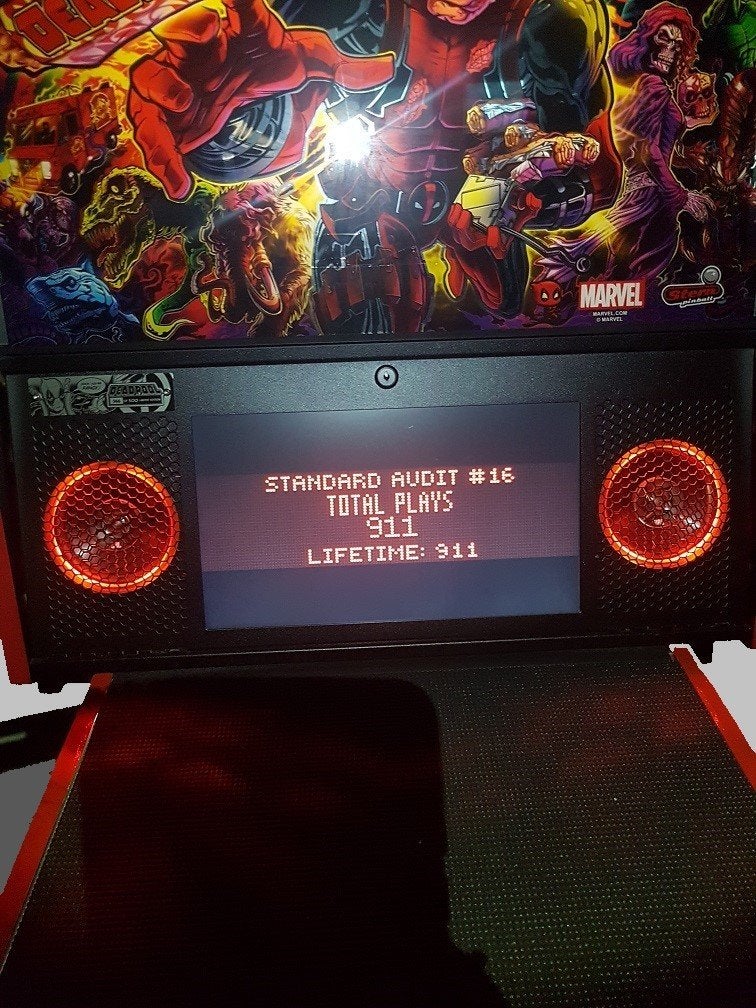 Flipperkast Deadpool Limited Edition (LE), Verzamelen, Stern, Overige soorten, Ophalen of Verzenden, Zo goed als nieuw