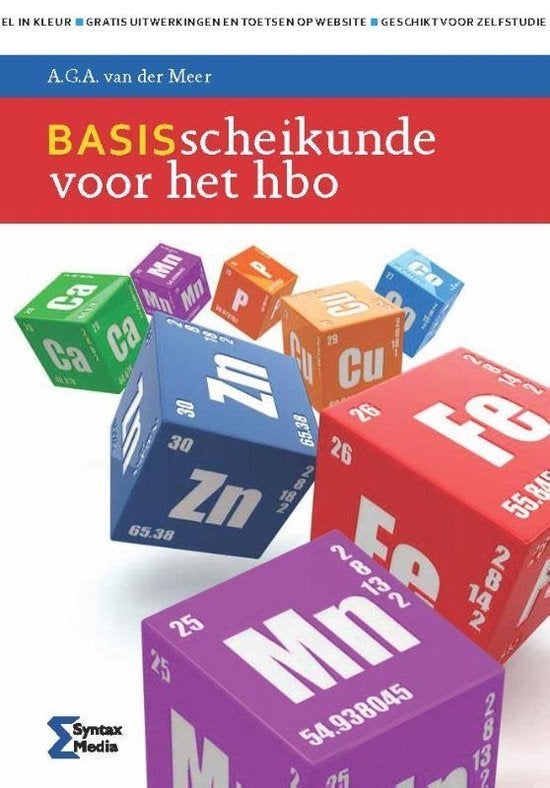 Hbo basis scheikunde voor het hbo, ThiemeMeulenhoff, Zo goed als nieuw, Beta, HBO