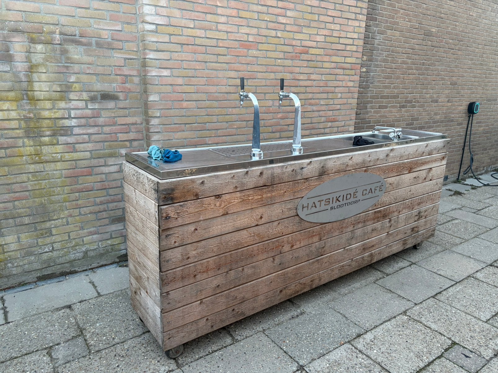 Dubbel Tap / Mobiele Bar, Ophalen of Verzenden, Zo goed als nieuw, Overige merken