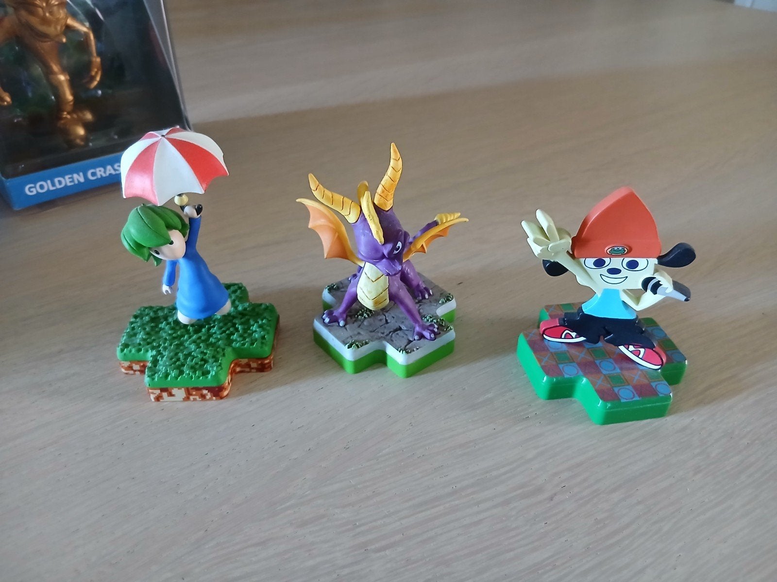 Totaku Figuren: Spyro, Lemmings, Parappa the Rapper, Ophalen of Verzenden, Zo goed als nieuw