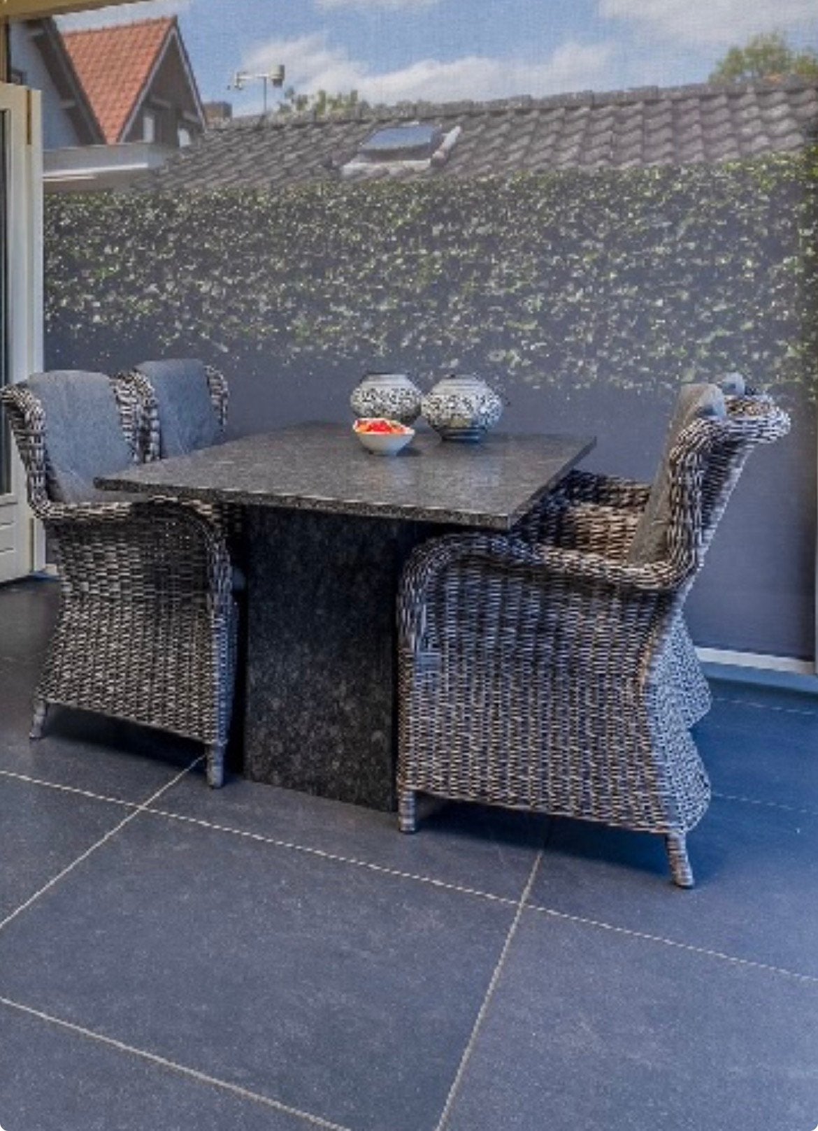 Tuintafel, Ophalen, Zo goed als nieuw, Overige materialen